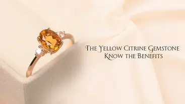 Yellow Citrine Gemstone